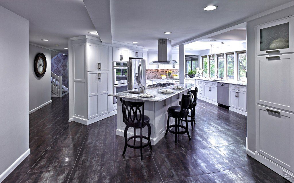 Kitchen view from the hall