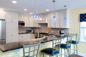 L shape kitchen