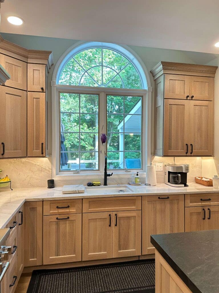 Blue Bell PA Kitchen arched window