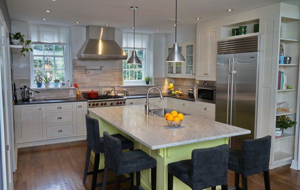 Famous Bala Cynwyd Kitchen in Bishop cabinets