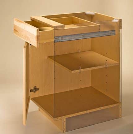 Bishop Frameless Plywood Cabinet