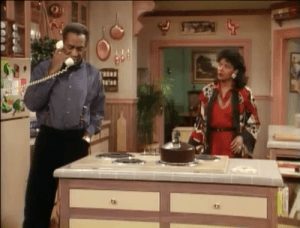 Bill Cosby in the kitchen 