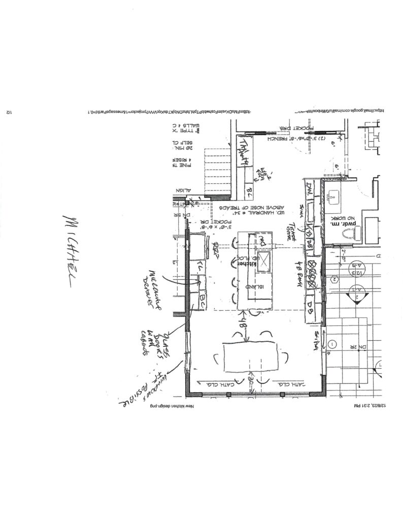 Kitchen redesigned by Paul. Episode 36 Saving Monet on a kitchen. 