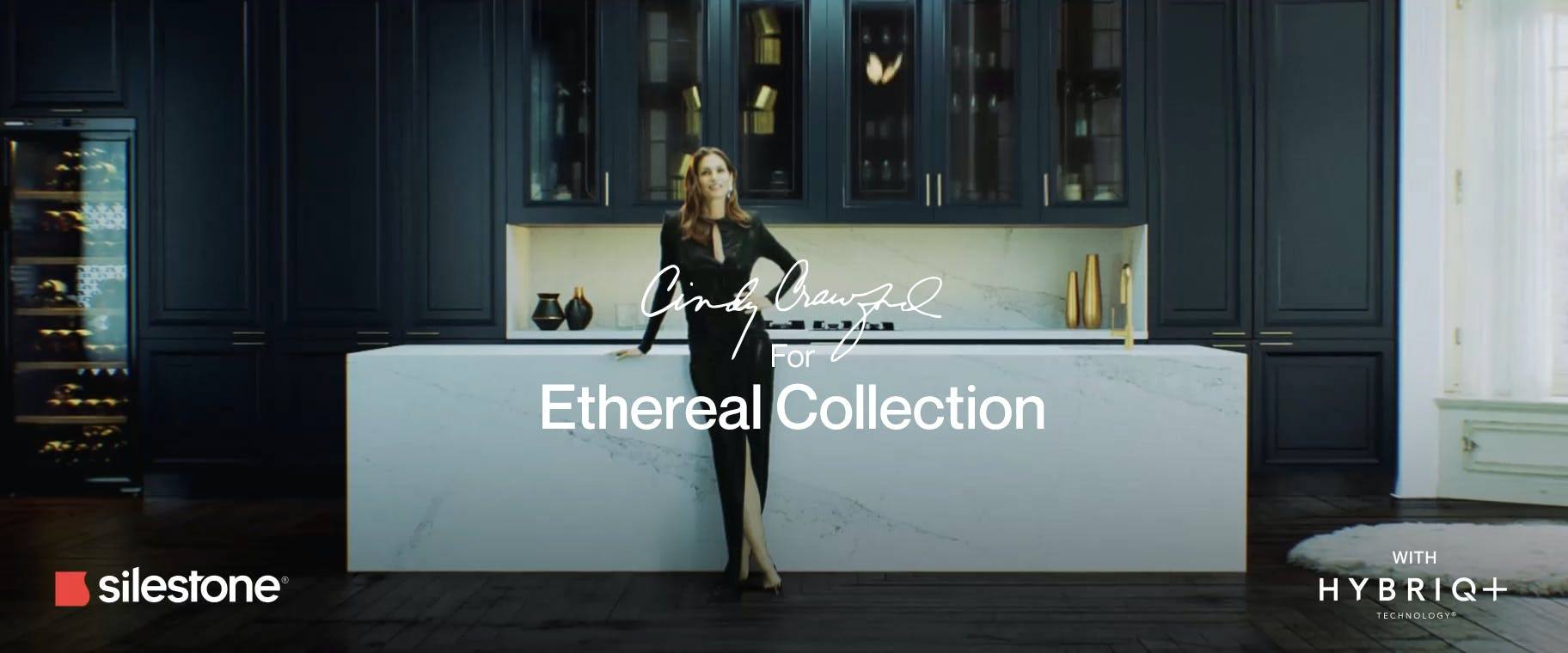 ethereal collection model Cindy Crawford