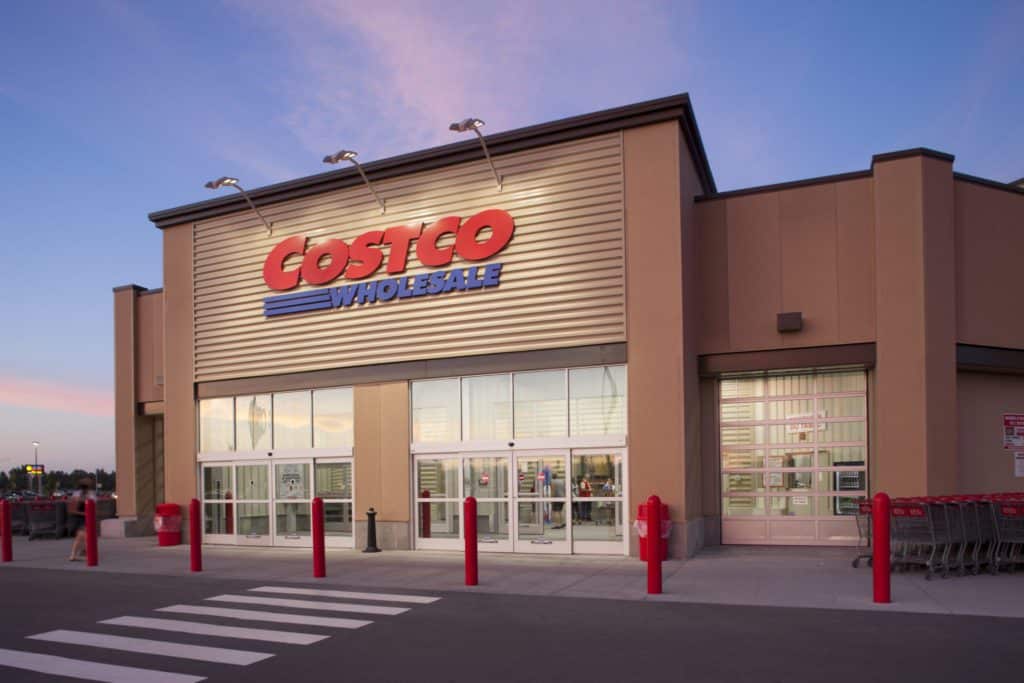 Costco storefront