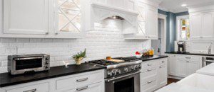 white modern kitchen This kitchen renovation was done in 2015
